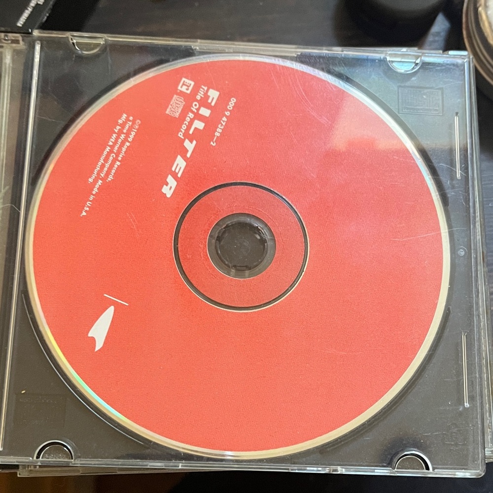 Filter - Title of Record CD 1999